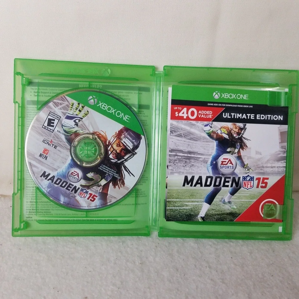Madden‎ NFL 15 Ultimate Edition Xbox One Game Football Simulation